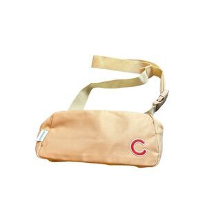 Chicago Cubs Hornitos Beige Chicago Cubs Canvas Shoulder Bag With Red "C" Logo